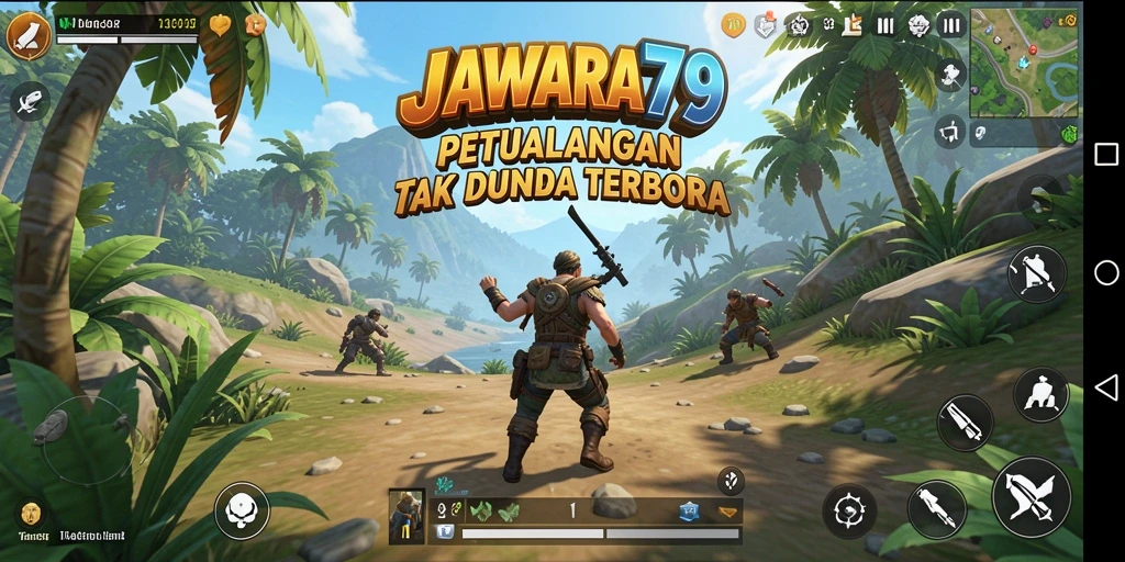 Gameplay menakjubkan di dunia terbuka JAWARA79.