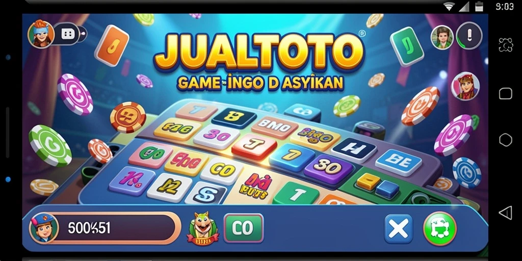 Gameplay Bingo yang seru dan interaktif di JUALTOTO.