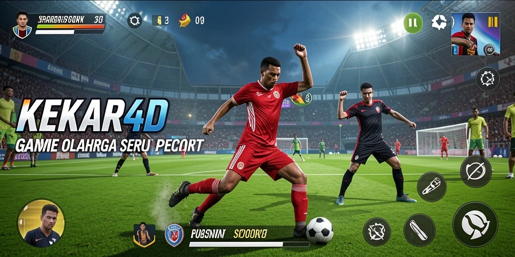 Tampilan gameplay seru dan interaktif dari KEKAR4D.
