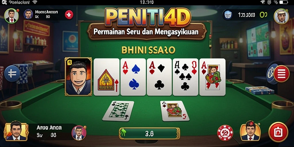 Gameplay seru dari PENITI4D dengan pemain aktif.