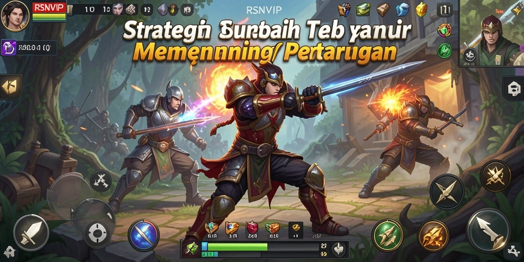 Tampilan gameplay RSNVIP dengan strategi mendalam dan unit yang beragam.
