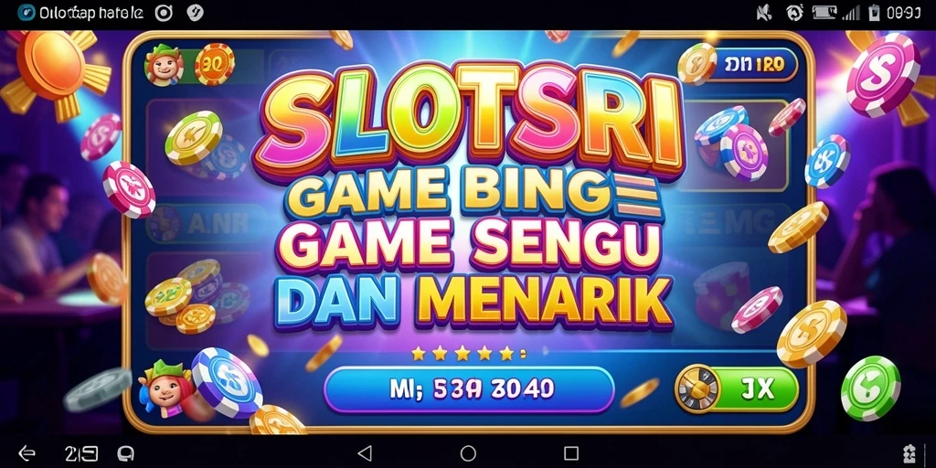 Gameplay seru Bingo di SLOTSRI yang penuh warna.